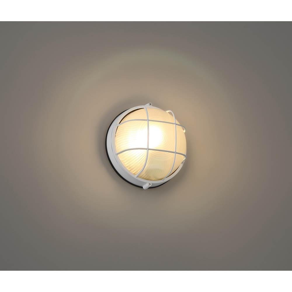 Access Lighting 20196MG-WH/FST White 1 Light Outdoor Led Bulkhead Image 7