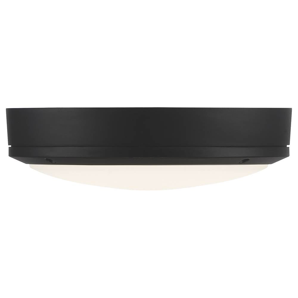 Access Lighting 20250LEDMG-MBL/FST Matte Black Dual Voltage Outdoor Led Flush Mount Image 5