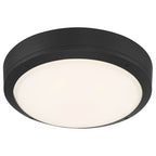 Access Lighting 20250LEDMG-MBL/FST Matte Black Dual Voltage Outdoor Led Flush Mount Image 4