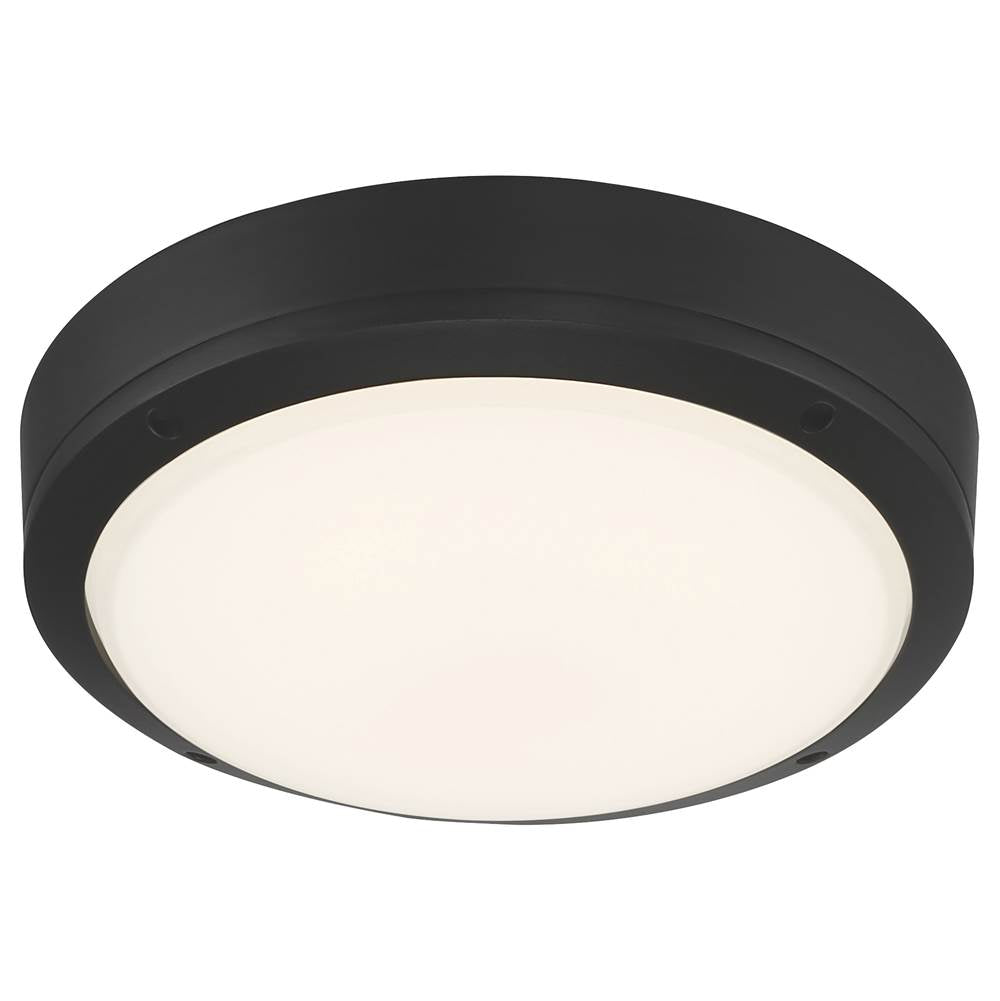 Access Lighting 20250LEDMG-MBL/FST Matte Black Dual Voltage Outdoor Led Flush Mount Image 4