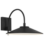 Access Lighting 20312LEDDMG-BL Black Outdoor Led Wall Mount Image 1