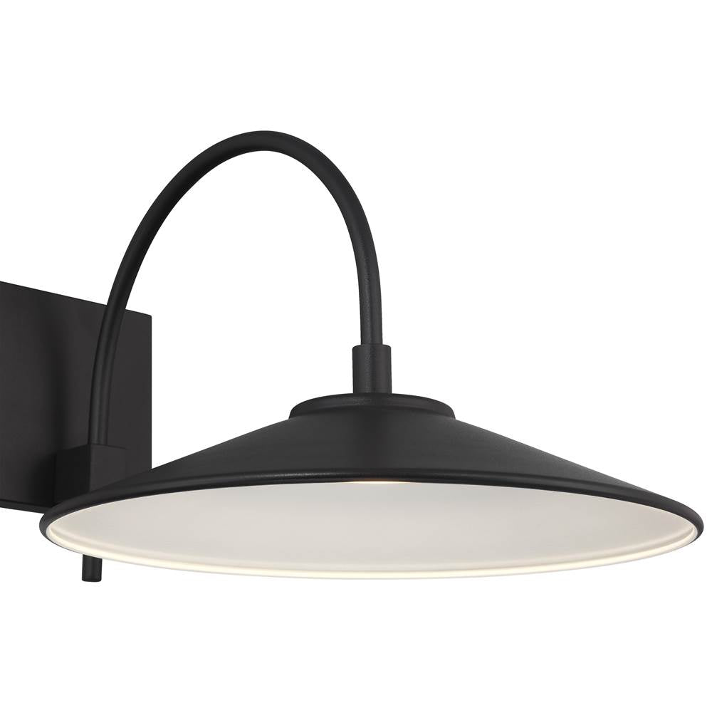 Access Lighting 20312LEDDMG-BL Black Outdoor Led Wall Mount Image 6