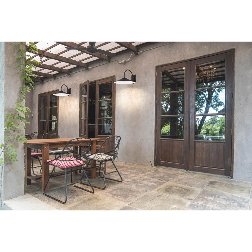 Access Lighting 20312LEDDMG-BL Black Outdoor Led Wall Mount Image 5