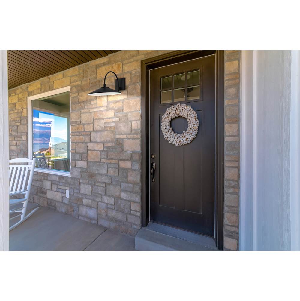 Access Lighting 20312LEDDMG-BL Black Outdoor Led Wall Mount Image 4