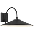 Access Lighting 20313LEDDMG-BL Black Outdoor Led Wall Mount Image 1