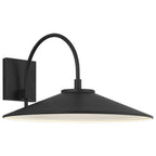 Access Lighting 20313LEDDMG-BL Black Outdoor Led Wall Mount Image 1