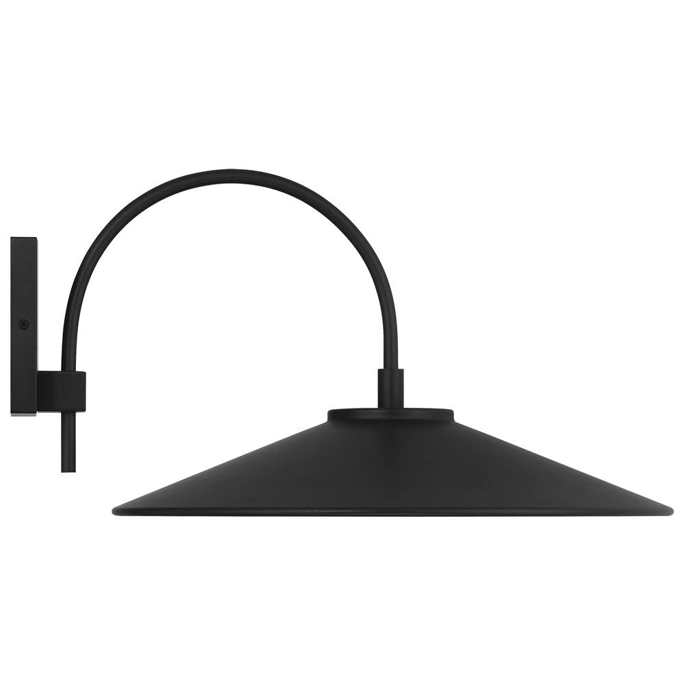 Access Lighting 20313LEDDMG-BL Black Outdoor Led Wall Mount Image 6