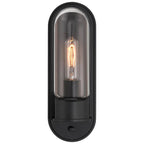 Access Lighting 20320MG-BL/CLR Black Outdoor Wall Mount Image 7