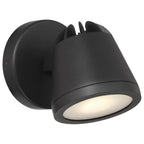 Access Lighting 20338LEDDMGLP-BL/FST Black Weego Dual Mount Outdoor Adjustable Led Spotlight Image 1
