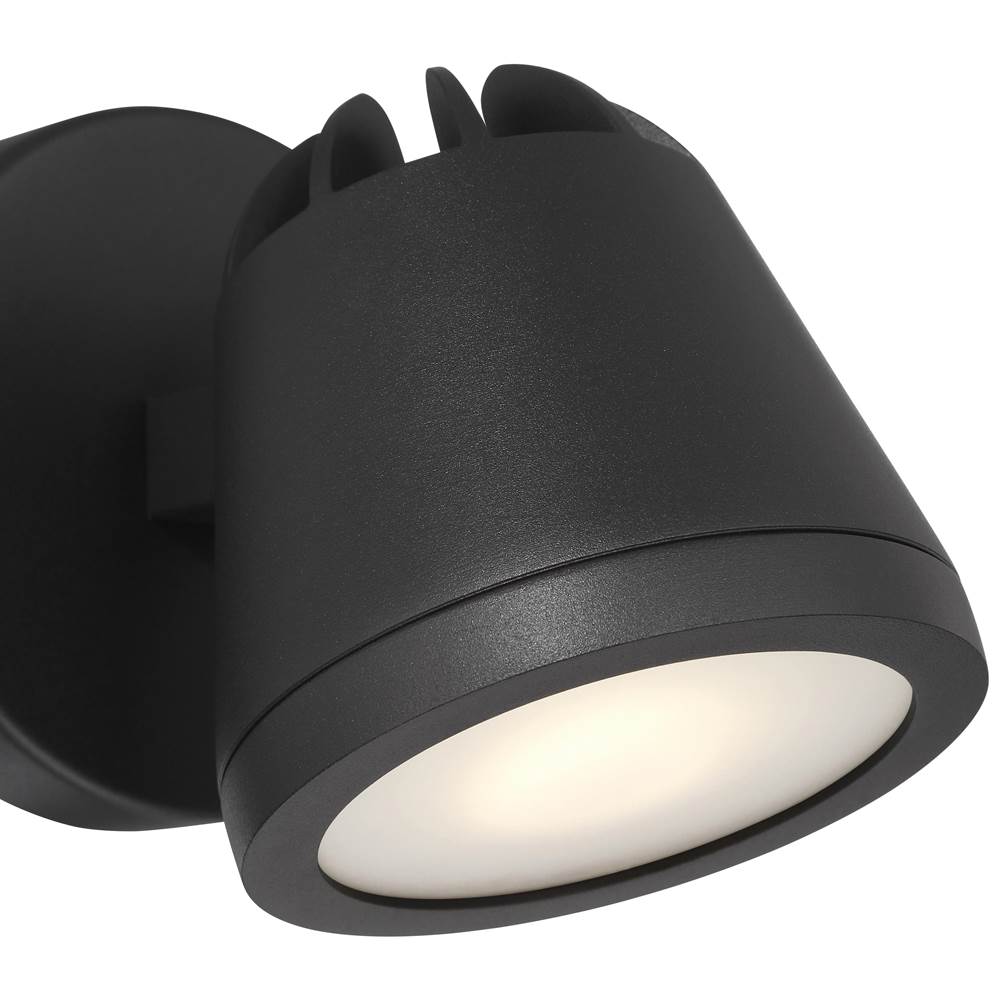 Access Lighting 20338LEDDMGLP-BL/FST Black Weego Dual Mount Outdoor Adjustable Led Spotlight Image 4