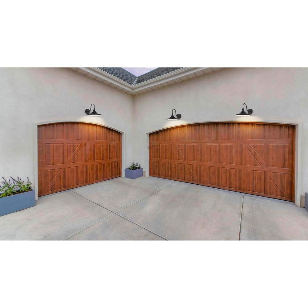 Access Lighting 20382LEDDMG-BL Black Outdoor Led Wall Mount Image 4