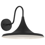 Access Lighting 20382LEDDMG-BL Black Outdoor Led Wall Mount Image 1