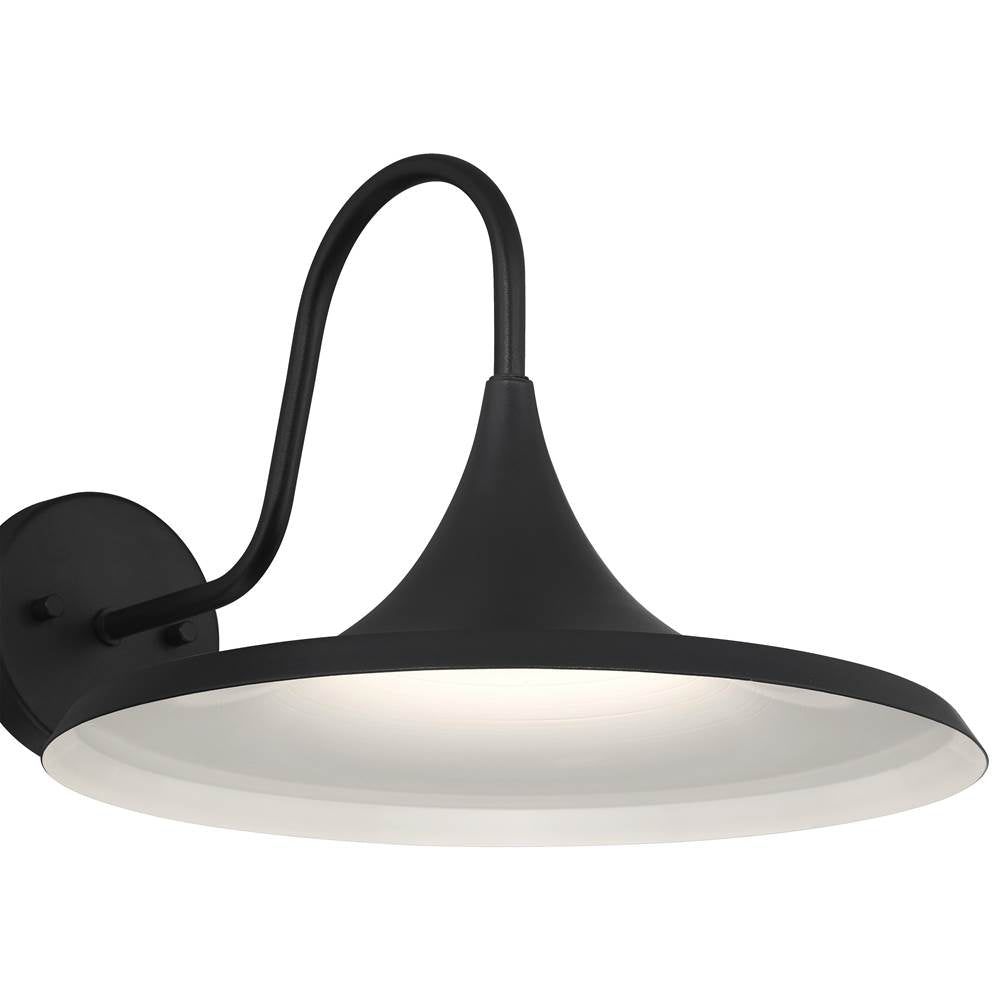 Access Lighting 20382LEDDMG-BL Black Outdoor Led Wall Mount Image 8