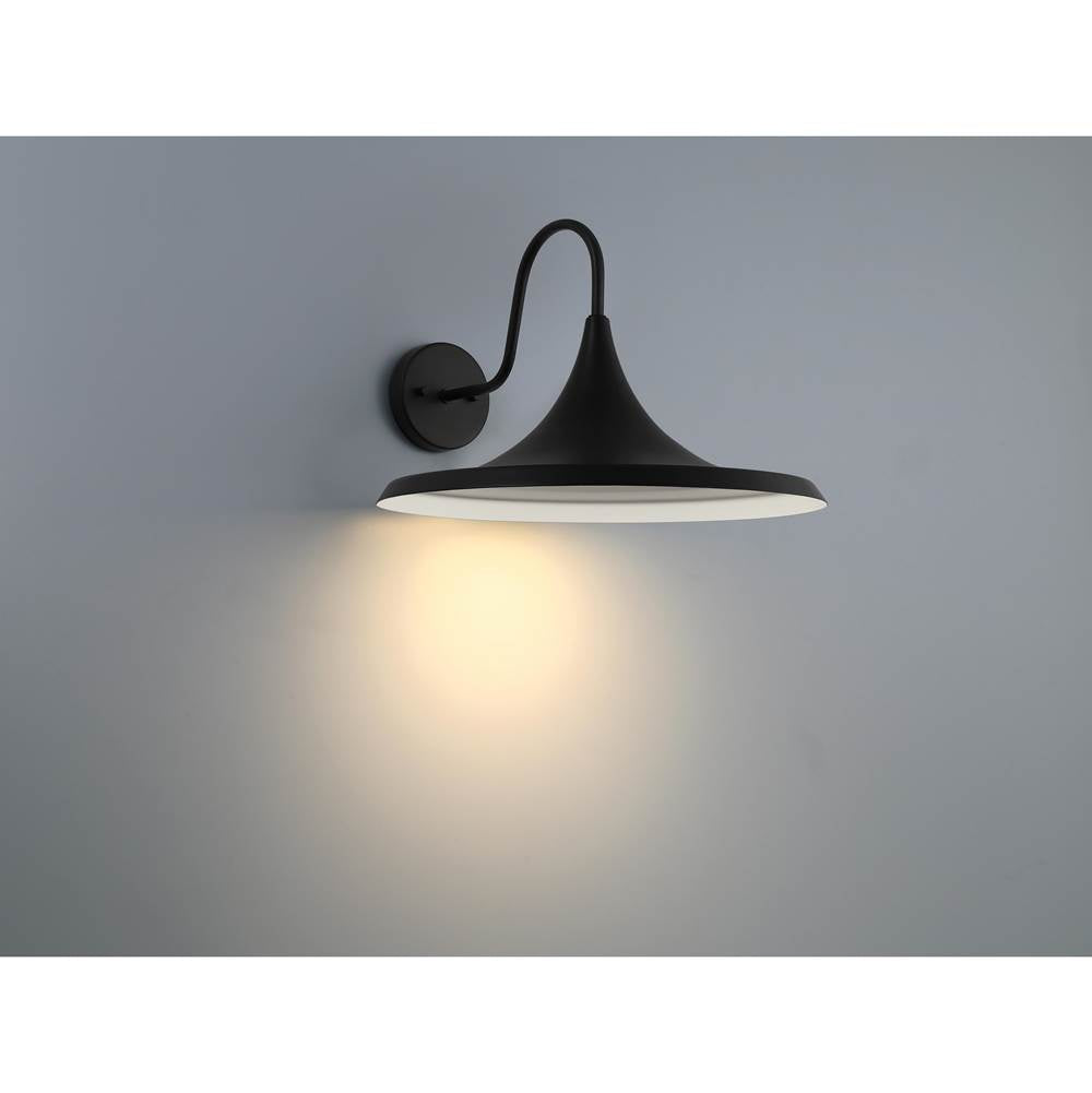 Access Lighting 20382LEDDMG-BL Black Outdoor Led Wall Mount Image 7