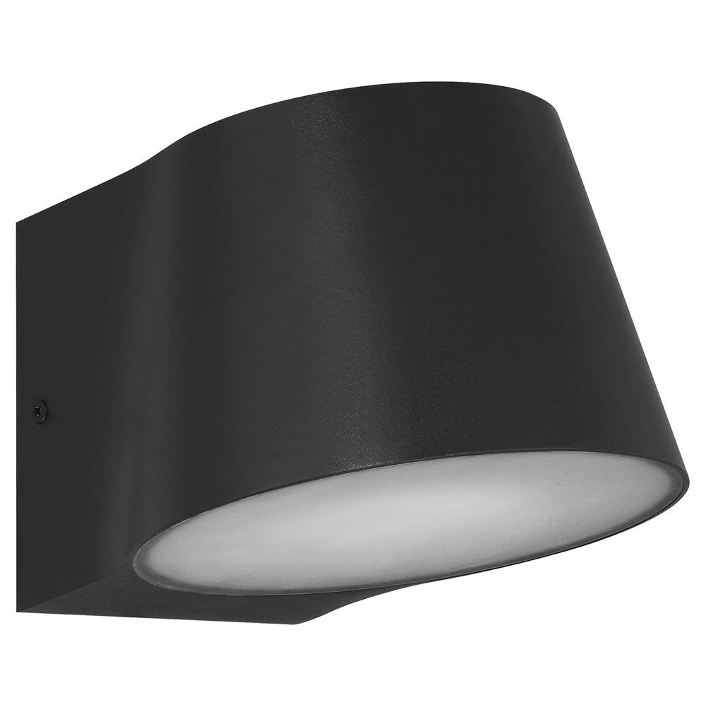 Access Lighting 20390LEDDMG-BL/FST Black Bi-directional Outdoor Led Wall Mount Image 2