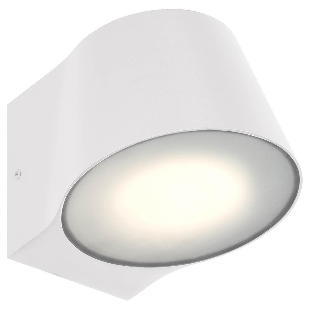 Access Lighting 20390LEDDMG-WH/FST White Bi-directional Outdoor Led Wall Mount Image 6