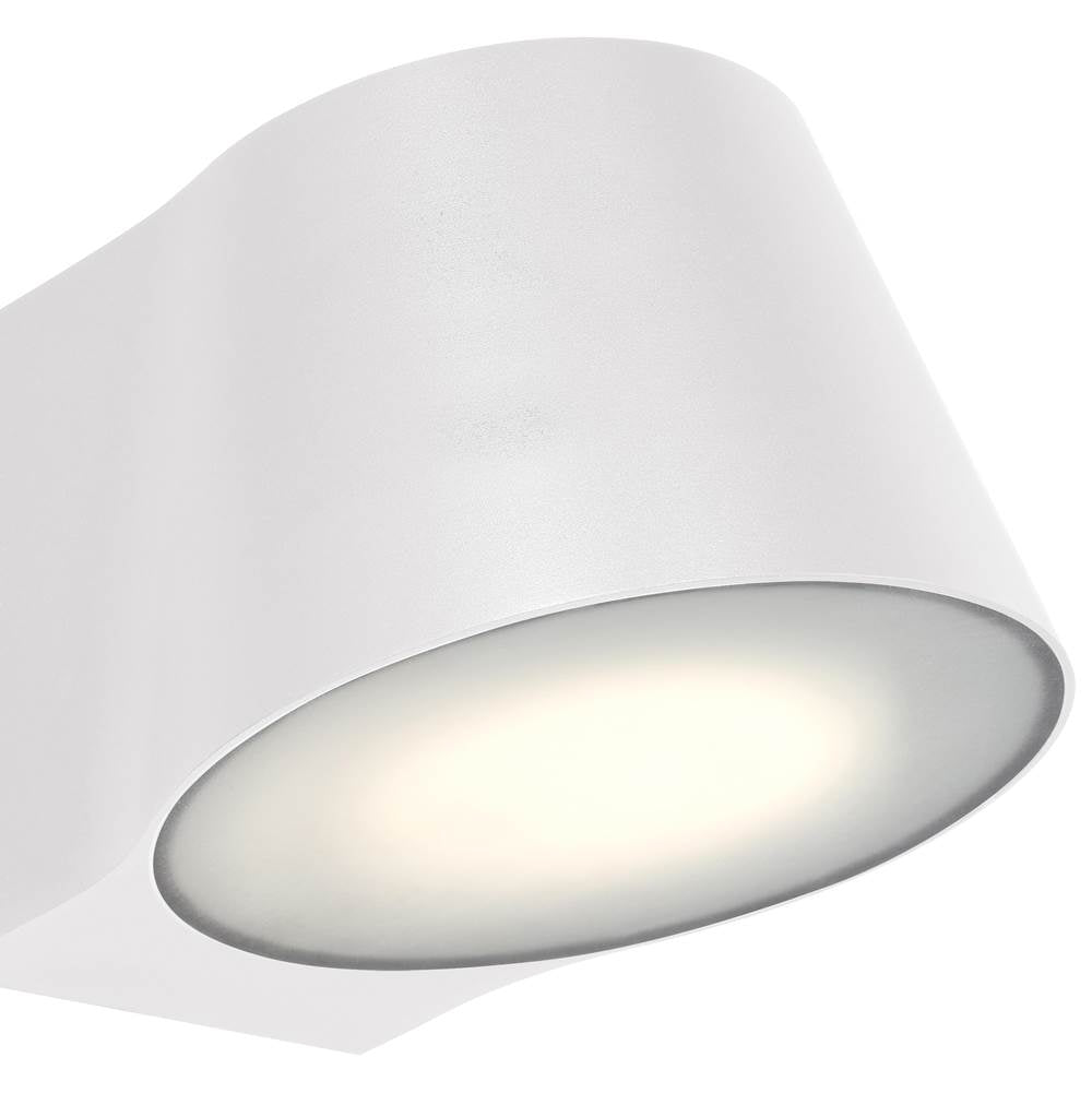 Access Lighting 20390LEDDMG-WH/FST White Bi-directional Outdoor Led Wall Mount Image 8