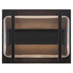 Access Lighting 20392LEDDMG-BL/CLR Black Bi-directional Outdoor Led Wall Mount Image 7
