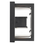 Access Lighting 20392LEDDMG-BL/CLR Black Bi-directional Outdoor Led Wall Mount Image 6