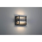 Access Lighting 20392LEDDMG-BL/CLR Black Bi-directional Outdoor Led Wall Mount Image 8