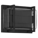 Access Lighting 20392LEDDMG-BL/CLR Black Bi-directional Outdoor Led Wall Mount Image 2