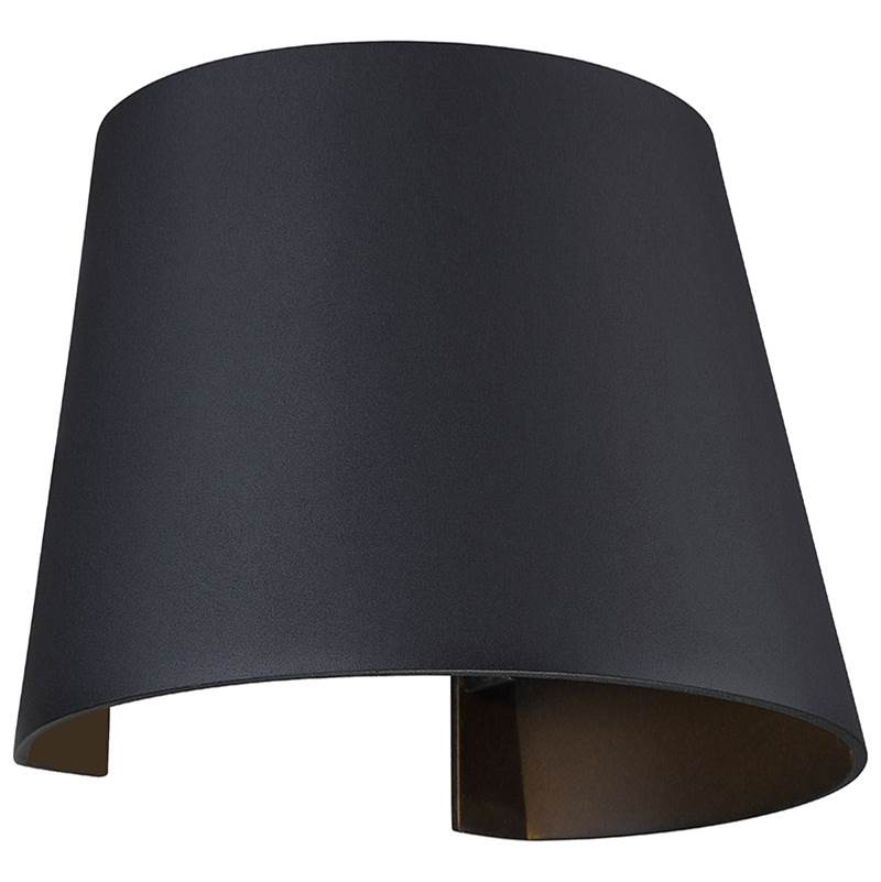 Access Lighting 20399LEDMGCNE-BL Black Bi-directional Outdoor Led Wall Mount Image 5