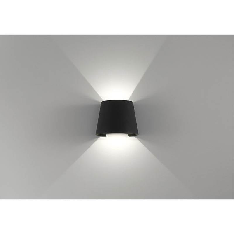 Access Lighting 20399LEDMGCNE-BL Black Bi-directional Outdoor Led Wall Mount Image 3