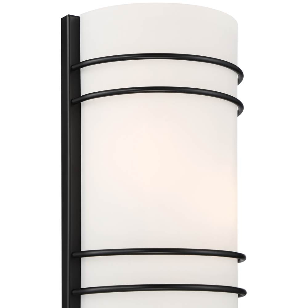 Access Lighting 20416LEDDLP-MBL/OPL Matte Black 2 Light Led Wall Sconce Image 3