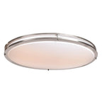 Access Lighting 20468LEDD-BS/ACR Brushed Steel Led Flush Mount Image 1