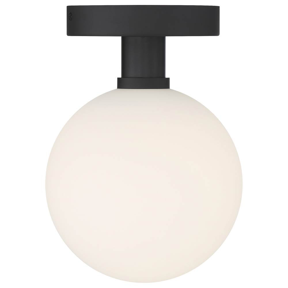 Access Lighting 20495LEDD-MBL/OPL Matte Black Led Semi Flush Image 5
