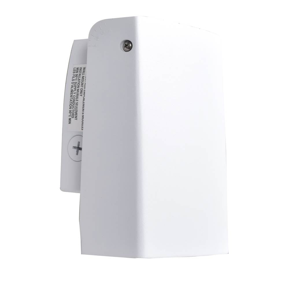 Access Lighting 20789LED-WH White Outdoor Adjustable Led Wall Mount Image 1
