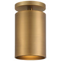 Access Lighting 20806-ABB Antique Brushed Brass 1 Light Semi Flush Image 1
