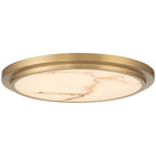 Access Lighting 20808LEDDCS-ABB/ALB Antique Brushed Brass 5cct Led Flush Mount Image 1