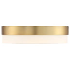 Access Lighting 20827LEDD-ABB/OPL Antique Brushed Brass Led Flush Mount Image 4