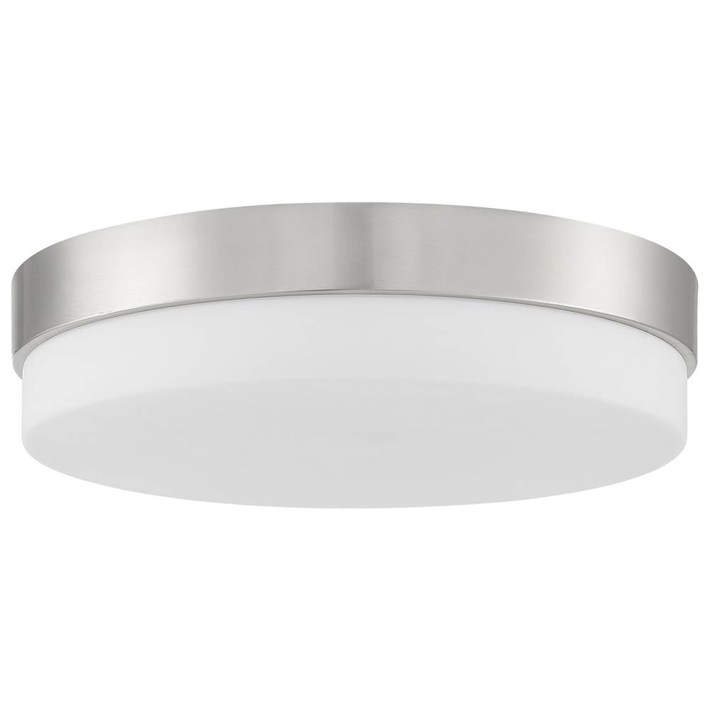 Access Lighting 20827LEDD-BS/OPL Brushed Steel Led Flush Mount Image 2