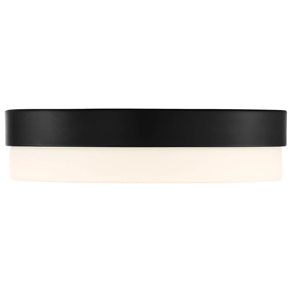 Access Lighting 20827LEDD-MBL/OPL Matte Black Led Flush Mount Image 4