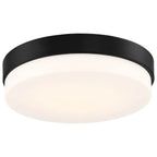 Access Lighting 20827LEDD-MBL/OPL Matte Black Led Flush Mount Image 3