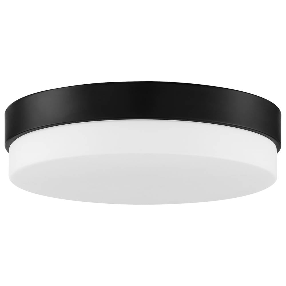 Access Lighting 20827LEDD-MBL/OPL Matte Black Led Flush Mount Image 2