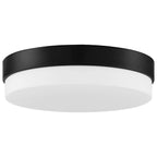Access Lighting 20827LEDD-MBL/OPL Matte Black Led Flush Mount Image 2
