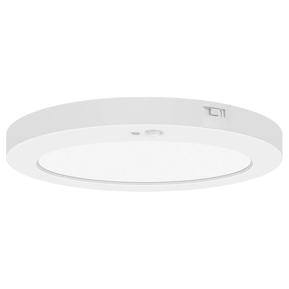 Access Lighting 20852LEDMS-WH/ACR White Dual Voltage Motion Sensor Led Flush Mount Image 2