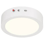Access Lighting 20881LEDCSEM-WH/ACR White 3cct Emergency Backup Led Flush Mount Image 5