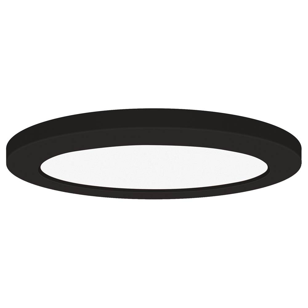 Access Lighting 20881LEDD-BL/ACR Black Led Flush Mount Image 1