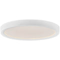 Access Lighting 20981LEDDCS-WH/ACR White 5cct Led Flush Mount Image 1