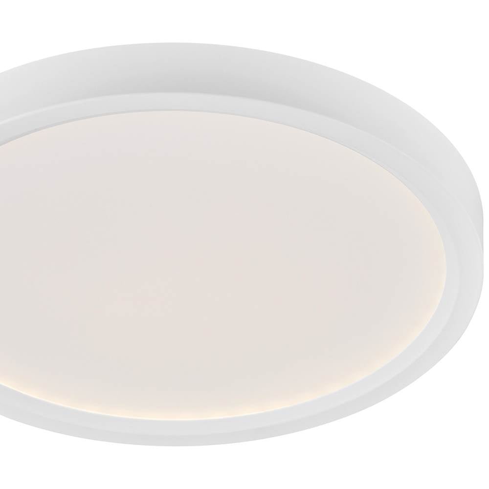Access Lighting 20981LEDDCS-WH/ACR White 5cct Led Flush Mount Image 4