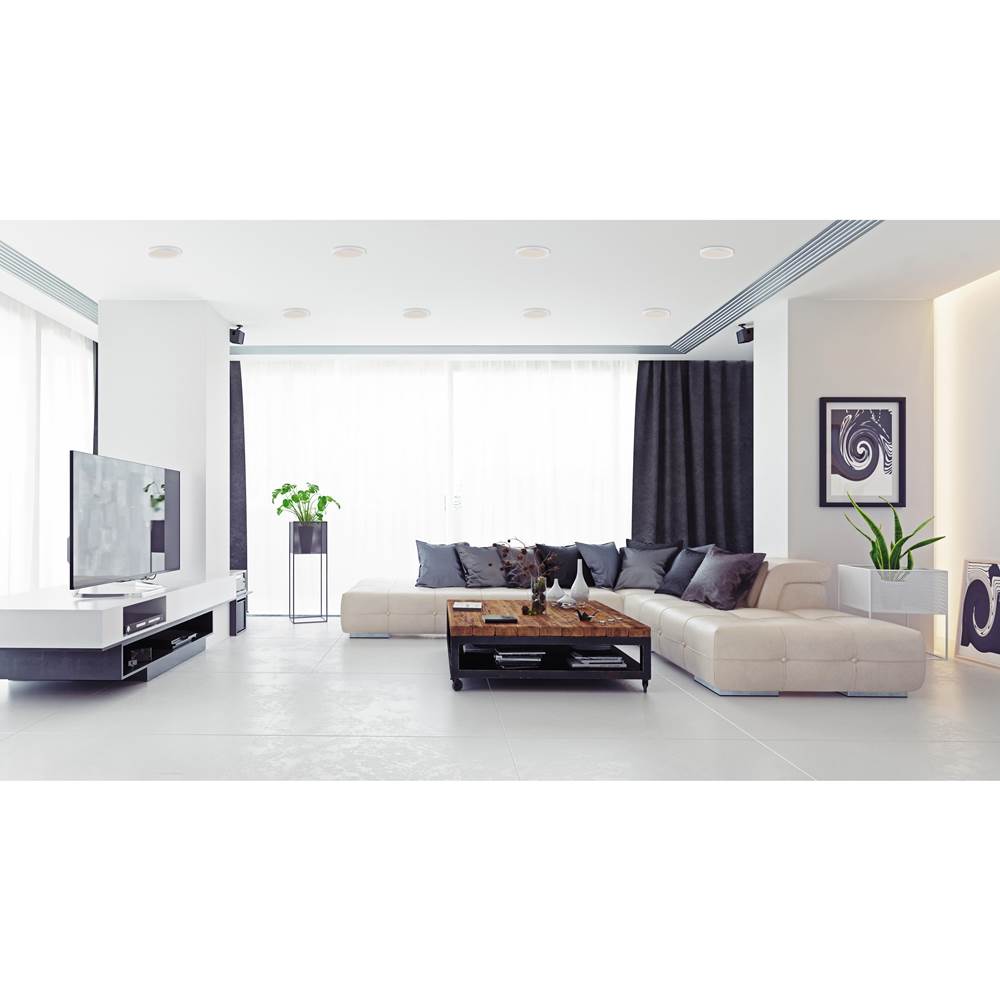 Access Lighting 20981LEDDCS-WH/ACR White 5cct Led Flush Mount Image 2
