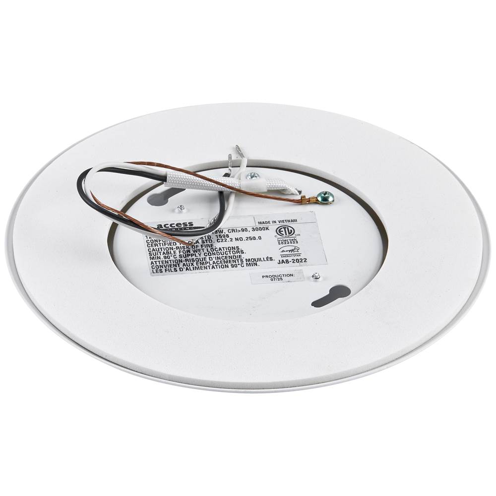 Access Lighting 20991LEDDCS-WH/ACR White 5cct Led Flush Mount Image 2