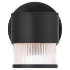 Access Lighting 23030LEDDMG-BL/CRB Black Outdoor Led Wall Mount Image 7