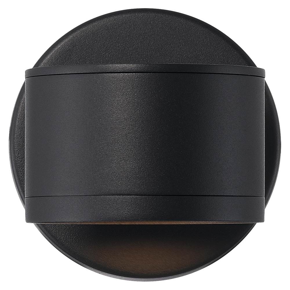 Access Lighting 23030LEDDMG-BL/FST Black Outdoor Led Wall Mount Image 6
