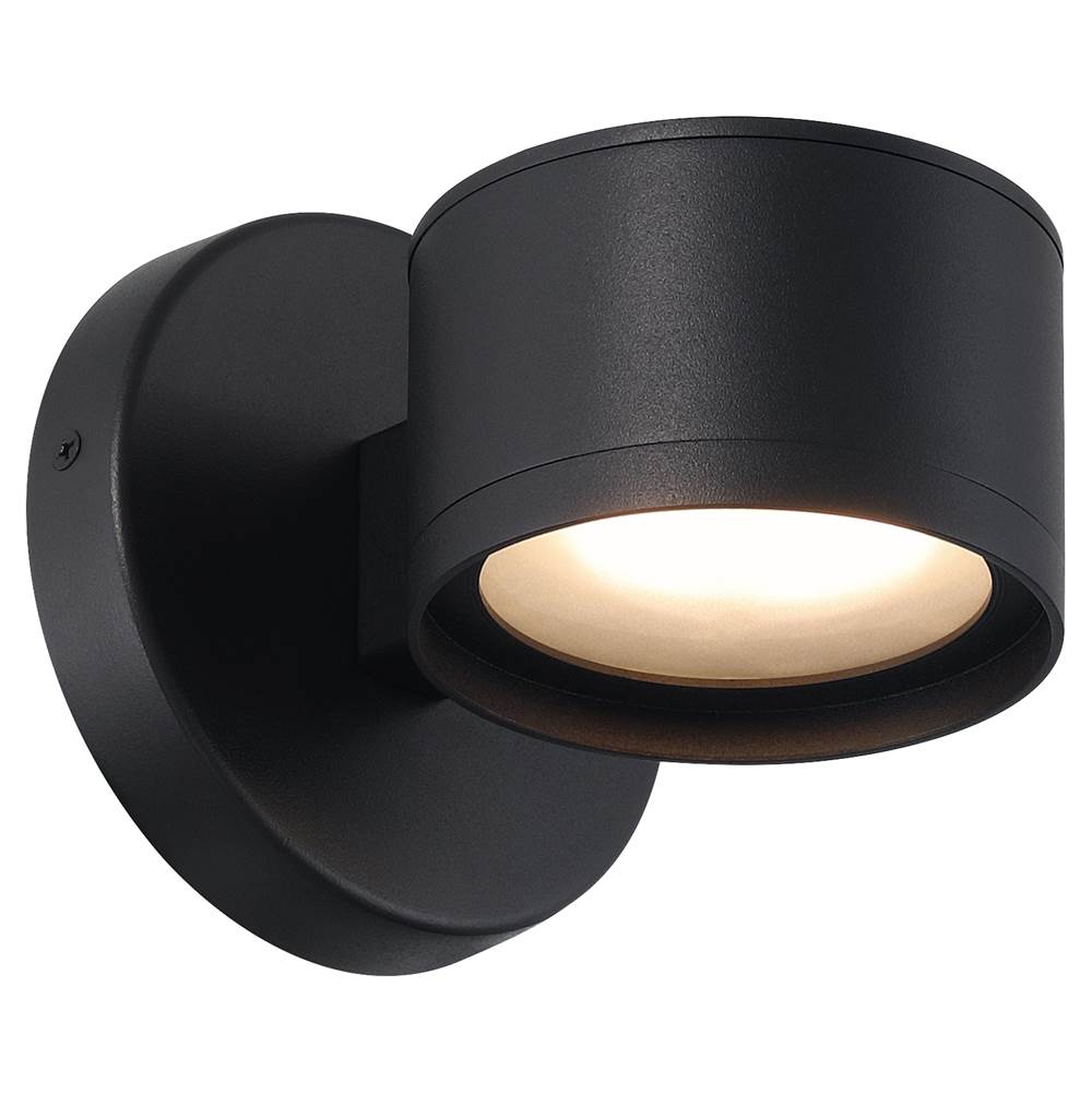 Access Lighting 23030LEDDMG-BL/FST Black Outdoor Led Wall Mount Image 5