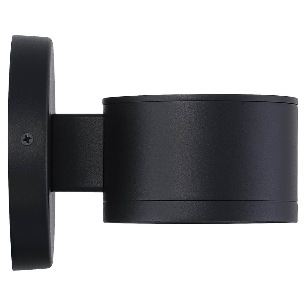 Access Lighting 23030LEDDMG-BL/FST Black Outdoor Led Wall Mount Image 4